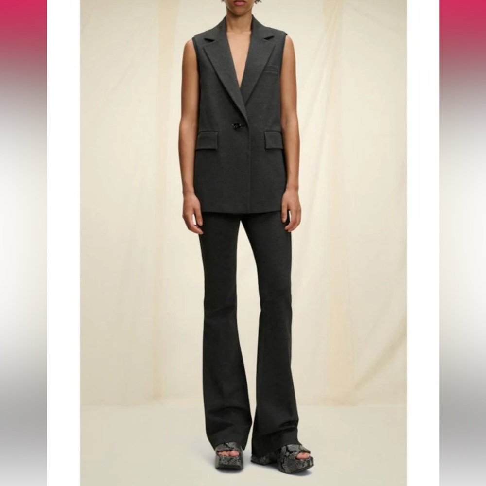 Dorothee Schumacher Emotional Essence Vest Dark Charcoal